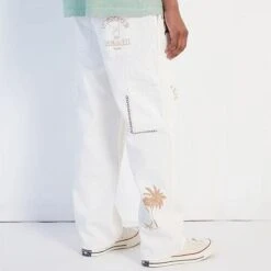 PB VINTAGE DOUBLE KNEE PANT Cream -Online Clothing Store 0135436750014NEW 03 569 1b7980d0 2222 47a7 9149 838fdfe30366