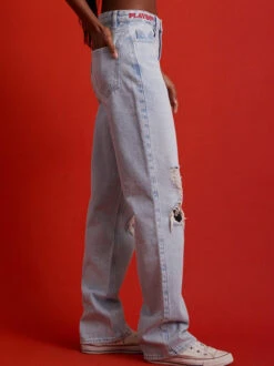 Women's Cloud Nine Boyfriend Denim Pants 15 Women's Cloud Nine Boyfriend Denim Pants -Online Clothing Store 0860454210150NEW 01 349