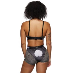 Women's Playmate Boy Short -Online Clothing Store 1224T1013 BLK 3 w1 c944dc35 eb07 42f0 9f0d 77d7fa162066