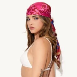 Bunny Every Way Scarf Pink