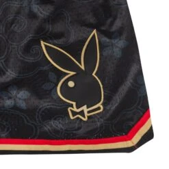Playboy X Lids Year Of The Rabbit Basketball Shorts 6 Playboy X Lids Year Of The Rabbit Basketball Shorts -Online Clothing Store 6894269661281 540347 YOTR MESH BASKETBALL SHORTS BLACK 3