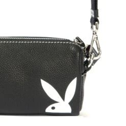 Leather Pouchette 7 Leather Pouchette -Online Clothing Store BIgBunny Dop mini Black 002