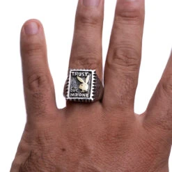 Trust No One Ring 7 Trust No One Ring -Online Clothing Store IMG 2011 Edit