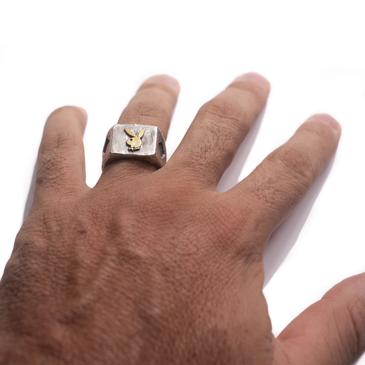 Diamond Side Rabbit Head Ring 3 Diamond Side Rabbit Head Ring - Image 3