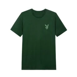 Inhale Femlin T-Shirt -Online Clothing Store PBFEMLINBUNNYTEEGREEN FRONT