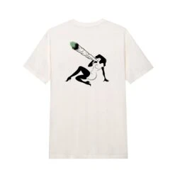 Inhale Femlin T-Shirt -Online Clothing Store PBFEMLINBUNNYTEEVTGWHT BACK