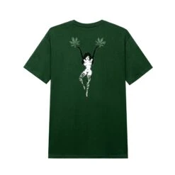 Team Green Femlin T-Shirt -Online Clothing Store PBFEMLINMASTHEADTEEGREEN BACK
