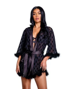 PLAYBOY BUNNY NOIR ROBE