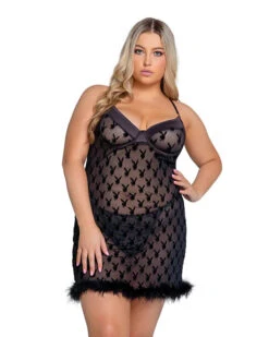 PLAYBOY BUNNY NOIR CHEMISE -Online Clothing Store PBLI105Q 600x 56bbde70 b2a2 4a9b be95 ec9024d3082b