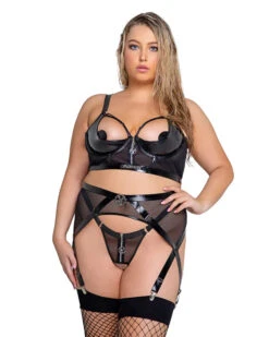 PLAYBOY BLACKOUT FETISH 3-PIECE SET 7 PLAYBOY BLACKOUT FETISH 3-PIECE SET -Online Clothing Store PBLI126Q 600x 3861c8c7 ce0e 45fa a21b f4aa896f2821