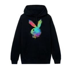 Spray Paint Logo Hoodie