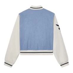 Women's Masthead Letterman Bomber Jacket -Online Clothing Store PB PACSUN MASTHEAD LETTERMAN BOMBER JACKET RAIN WASHED 02