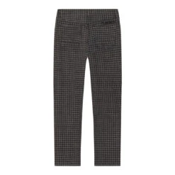 Men's Houndstooth Denim Pants -Online Clothing Store PLAYBOY MENSVINTAGELOOSEDENIMPANT GREY 02