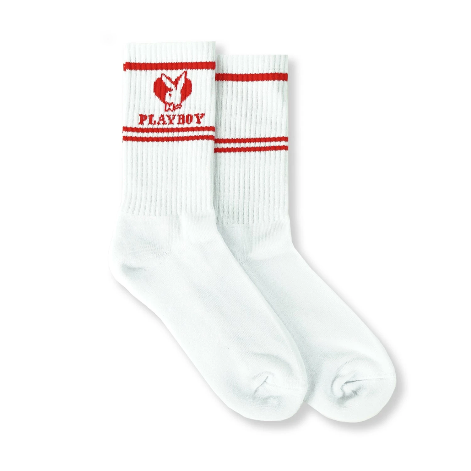 Heart Logo Crew Socks 1 Heart Logo Crew Socks