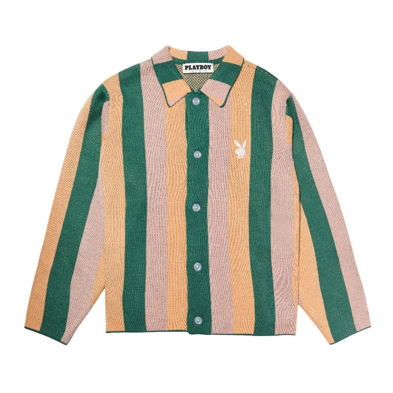 Men's Malibu Stripe Sweater 1 Men's Malibu Stripe Sweater