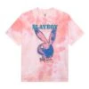 January 1986 Andy Warhol Cover Tie Dye T-Shirt, Pink