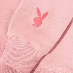 Pleasure For All Crewneck Sweatshirt -Online Clothing Store Playboy Logo Crew Sweater Pink 3 78498097 bf43 4b75 89fb 179d6ca1e5ee
