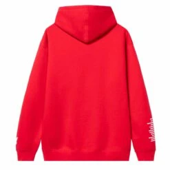 Pleasure For All Hoodie -Online Clothing Store Playboy Logo Hood Sweatshirt Red 4