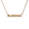 Masthead Nameplate Necklace