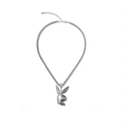 Pave Rabbit Head Chunky Necklace -Online Clothing Store Playboy Pave Rabbit Head Chunky Necklace 02 4cd5c42a 2074 4223 85d6 383979a5f188