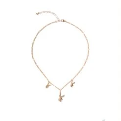 Rabbit Head Dangle Necklace -Online Clothing Store Playboy Rabbit Head Dangle Necklace 02