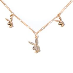 Rabbit Head Dangle Necklace