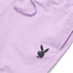 Men's Backstage Nylon Shorts 8 Men's Backstage Nylon Shorts -Online Clothing Store Playboy Backstage Nylon Short CrocusPetal 003