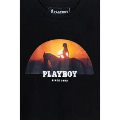 December 1972 Playmate Mercy Rooney Sunset Rider Women's Cropped T-Shirt -Online Clothing Store Playboy Black Sunset Art Womens Crop Top 4 8b6cb438 c339 4697 bfc1 a8f7b1e3f74d