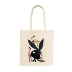 Vintage Bunnies Canvas Tote