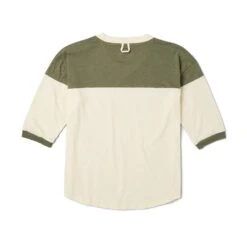 Women's Camp V-Neck Jersey 1/2 Long Sleeve -Online Clothing Store Playboy Color Block Jersey T Shirt 02