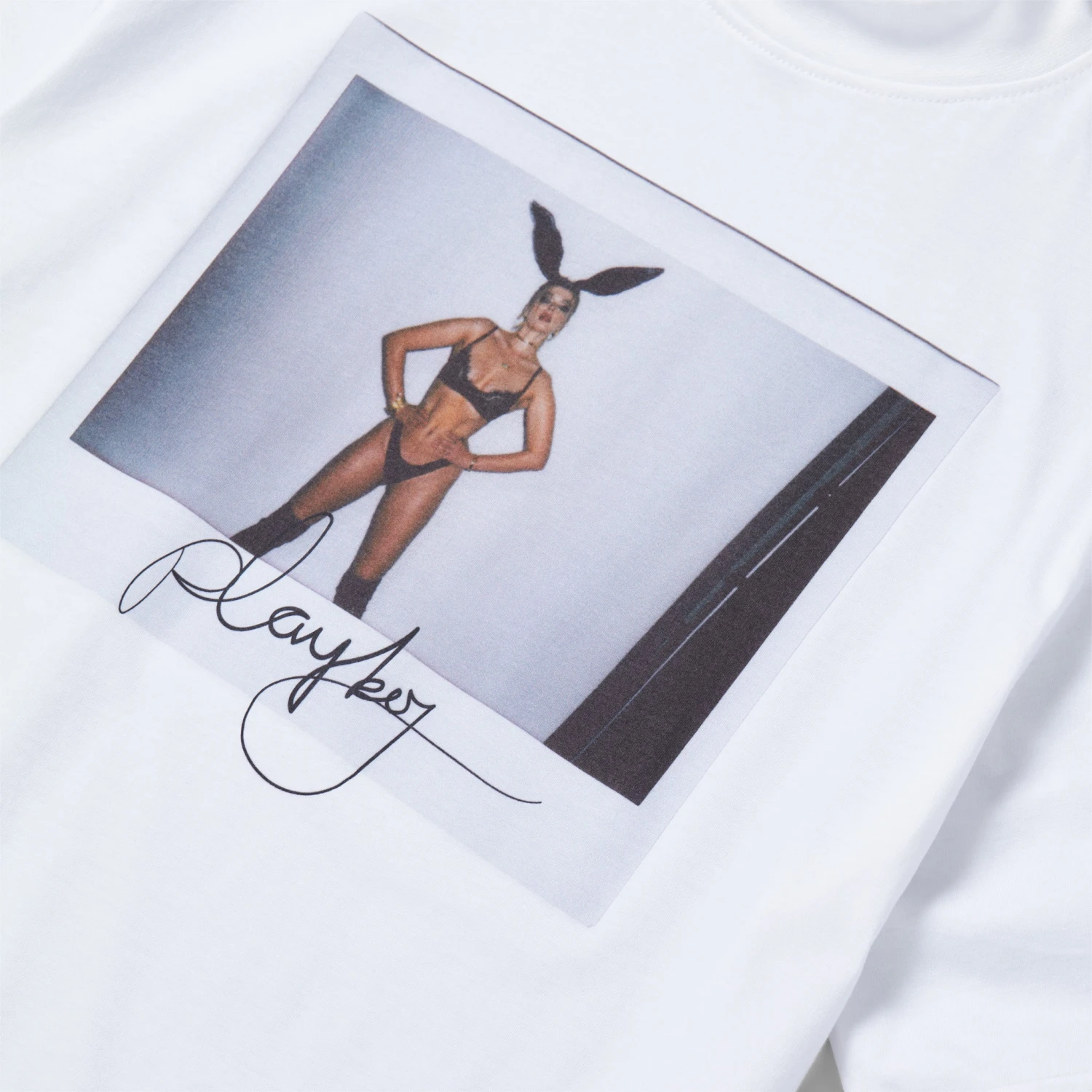 November 2020 Playmate Khrystyana Polaroid Print T-Shirt 2 November 2020 Playmate Khrystyana Polaroid Print T-Shirt - Image 2