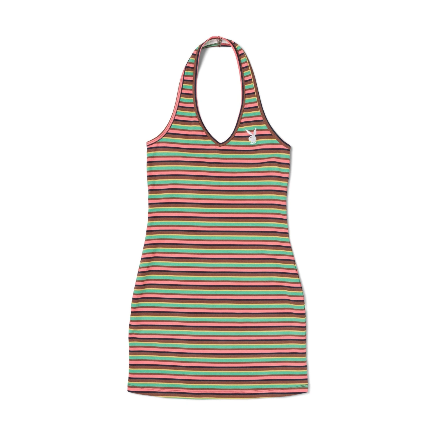 Women's Seamless Halter Mini Dress 1 Women's Seamless Halter Mini Dress