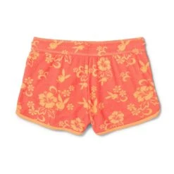 Women's Hibiscus Terry Sweat Shorts -Online Clothing Store Playboy Hibiscus Terry Short 02