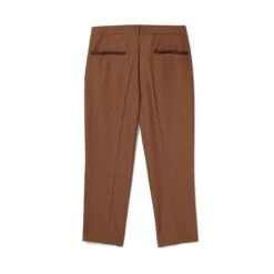 Men's Houndstooth Trouser 5 Men's Houndstooth Trouser -Online Clothing Store Playboy Houndstooth Wool Trouser Brown 02