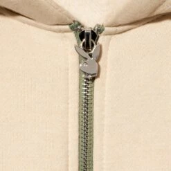 Lifestyle Zip-Up Hoodie -Online Clothing Store Playboy Lifestyle Zip Through Hoodie Lt Stone 04 f144de04 187c 4001 9602 5d30c9bb0902