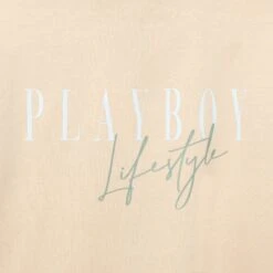 Lifestyle Zip-Up Hoodie -Online Clothing Store Playboy Lifestyle Zip Through Hoodie Lt Stone 05 12547f36 dab7 4589 a96b 8f06fa7c5122