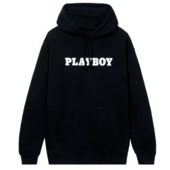 Masthead Hoodie -Online Clothing Store Playboy Masthead Men Hoodie Black 1 2a67c20c 3044 46ca 99fe c37daba92198