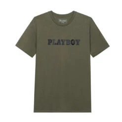 Masthead T-Shirt -Online Clothing Store Playboy Mens Shirt Olive 2
