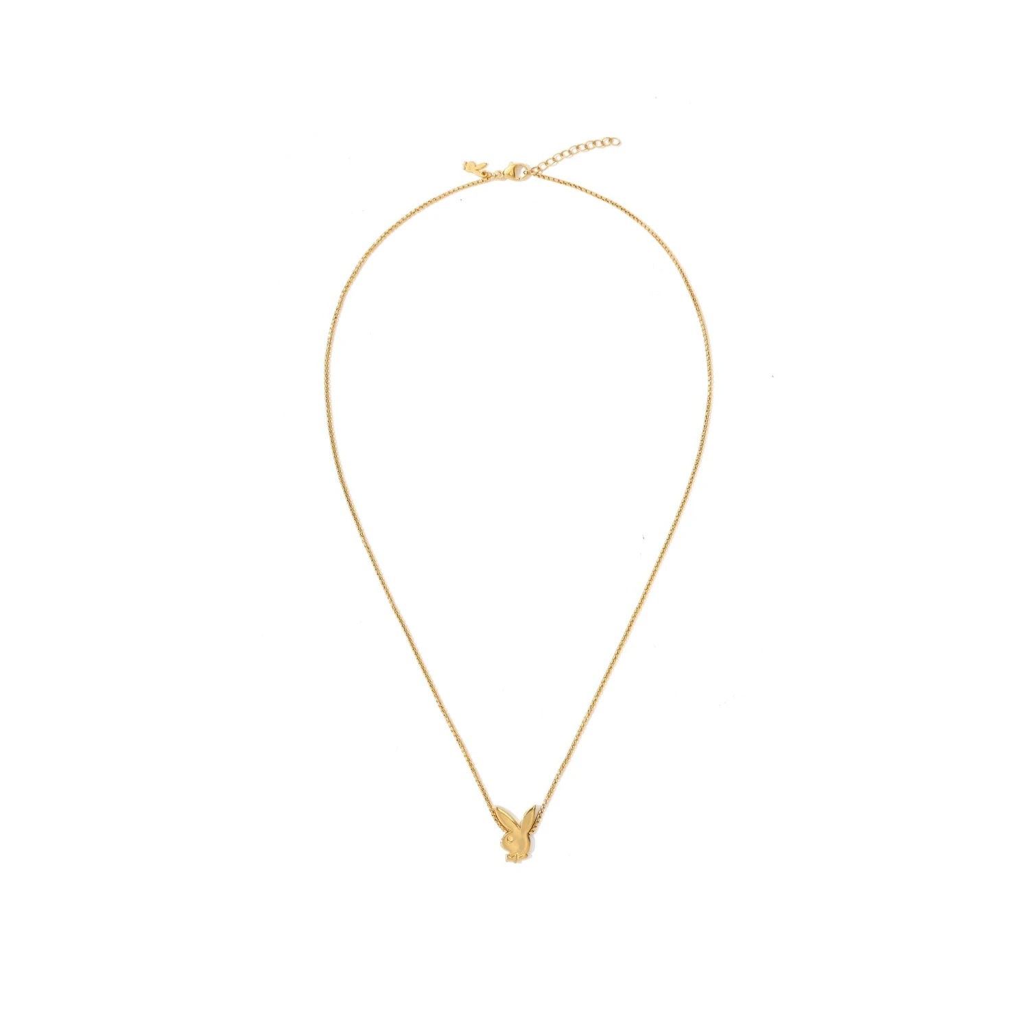 Bunny Bead Necklace Gold 2 Bunny Bead Necklace Gold - Image 2