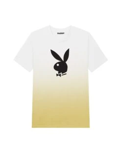Men's Rabbit Head Ombre T-Shirt -Online Clothing Store Playboy RisingGradient Tee Wht Yllw 02 9aade99b 7f68 466d bb21 79dc108d3551