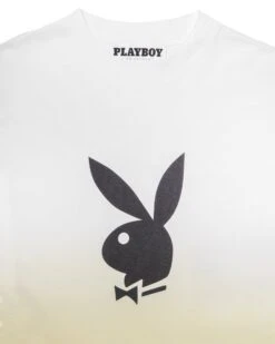 Men's Rabbit Head Ombre T-Shirt -Online Clothing Store Playboy RisingGradient Tee Wht Yllw 03 67090acc fb73 4310 a735 080858f96d56