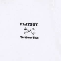 Playboy X The Great Frog Hoodie -Online Clothing Store PlayboyxTGFEntwinedHoodieWhiteFrontDetail 7a0bc0f3 8b02 470e 828a ee904385547f