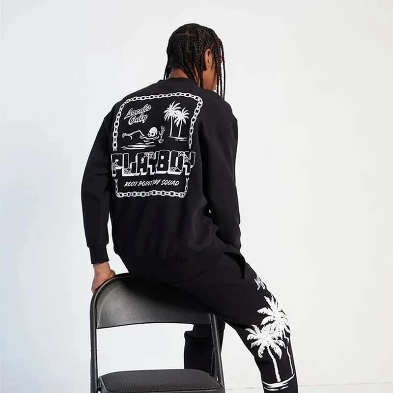 PB Rocky Point Crewneck Black 1 PB Rocky Point Crewneck Black