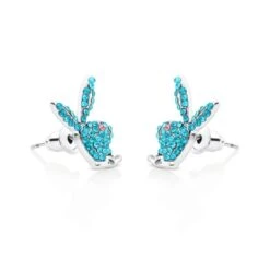 Playboy Bunny Stud Earrings, Multi-colored 3 Pack -Online Clothing Store download 6