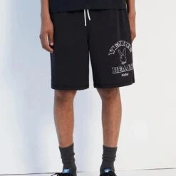PB Venice Beach Mesh Short 17" Black 6 PB Venice Beach Mesh Short 17" Black -Online Clothing Store playboy venice beach mesh short front on model